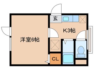 キャピトル西公園の物件間取画像